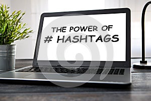 Hashtag post viral web network media tag business.