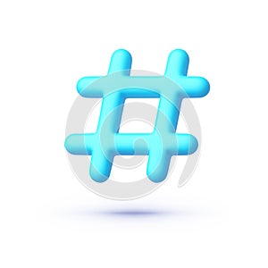 Hashtag for web design. Social media marketing concept. Community logo icon design vector. Web media. Vector