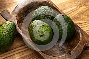 Hass Avocados in a Bowl