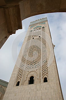 Hassan II mosk in Casablanca