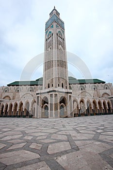 Hassan II Mosque in Casablanca,Morocco