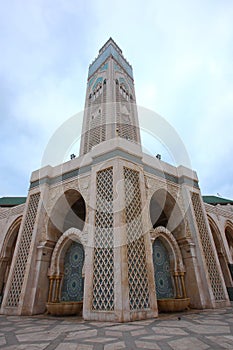 Hassan II Mosque in Casablanca,Morocco