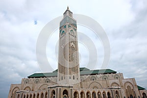 Hassan II Mosque in Casablanca,Morocco