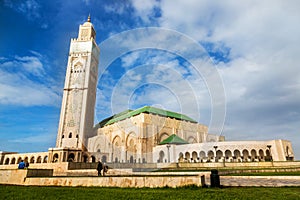 Hassan II Mosque, Casablanca, Morocco