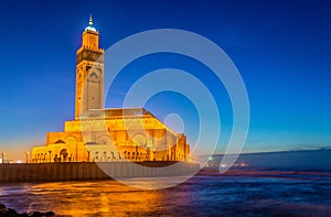 Hassan II Mosque in Casablanca, Morocco