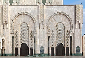 The Hassan II Mosque photo