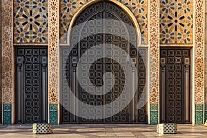 Hassan II Mosque Door