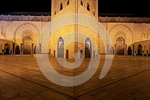 Hassan II Mosque is a mosque in Casablanca, Morocco. It is the largest mosque in Africa and the 3rd largest in the world.