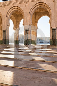 Hassan II Mosque is a mosque in Casablanca, Morocco. It is the largest mosque in Africa and the 3rd largest in the world.