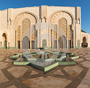 Hassan II Mosque is a mosque in Casablanca, Morocco. It is the largest mosque in Africa and the 3rd largest in the world.