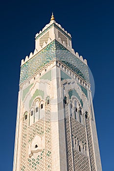 Hassan II Mosque is a mosque in Casablanca, Morocco. It is the largest mosque in Africa and the 3rd largest in the world.