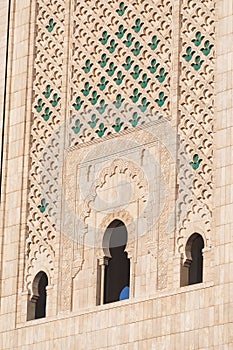 Hassan II Mosque is a mosque in Casablanca, Morocco. It is the largest mosque in Africa and the 3rd largest in the world.