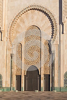 Hassan II Mosque is a mosque in Casablanca, Morocco. It is the largest mosque in Africa and the 3rd largest in the world.