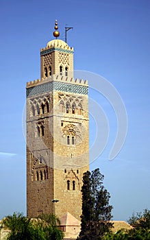 Hassan II Mosque Tower photo