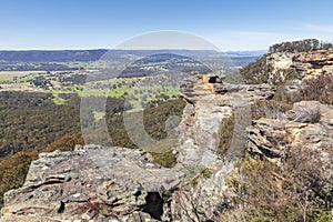 Hassans Walls in the Central Tablelands in regional Australia