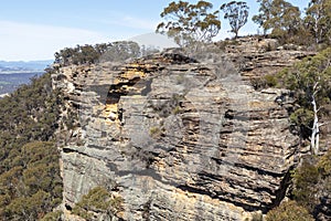 Hassans Walls in the Central Tablelands in regional Australia