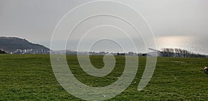 Hasting Castle overlooking Hastings