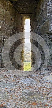 Hasting Castle walls