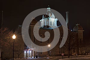 Hastings City Hall at Night