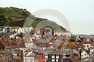 Hastings old town. photo