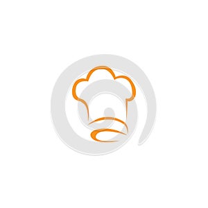 Hat chef logo template