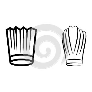 Hat chef logo template