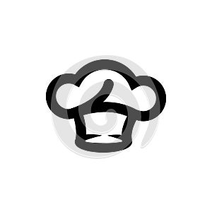 Hat chef logo template