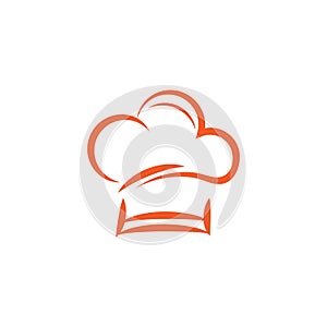 Hat chef logo template