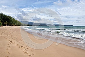 Hat Nai harn Beach National Park View in Thailand