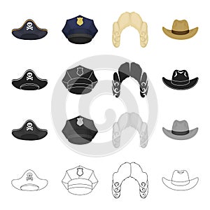 hat related icon set