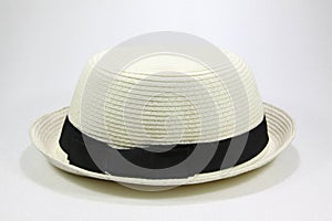 Hat on white background.