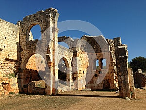 hatay ruins in Turkey photo