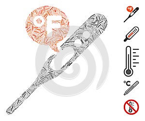 Hatch Collage Fahrenheit Temperature Icon photo