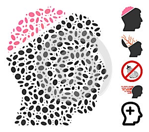 Hatch Collage Open Mind Icon