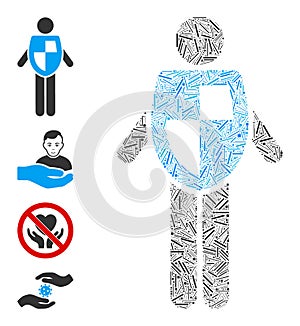Hatch Life Insurance Icon Vector Collage