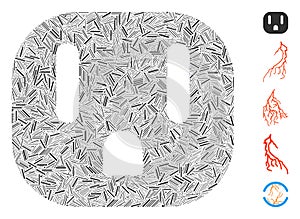 Hatch Mosaic Electric Socket