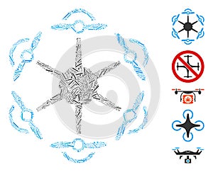 Hatch Mosaic Flying Hexacopter Icon photo