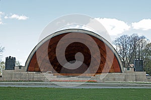 Hatch Shell bandstand