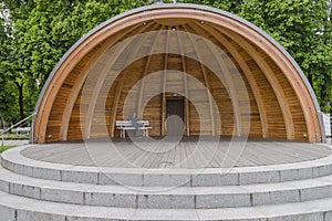 Hatch Shell bandstand