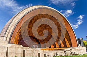 The Hatch Shell and Blue Sky