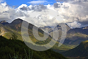 Hatcher Pass In the Talkeetna Mountains of Alaska