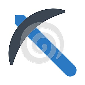 Hatchet vector.glyph color  icon