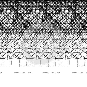 Hatching gradient texture