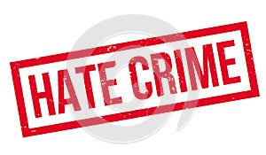 Hate Crime rubber stamp