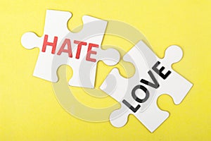 Hate versus love