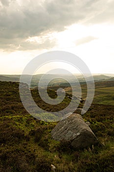 Hathersage Booths at Sunset