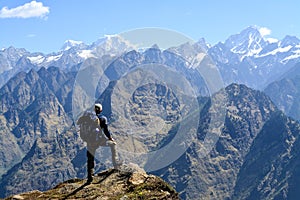 Hathi Ghoda mountains in Uttarakhand, India