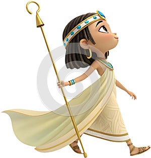 Hathor, the Egyptian goddess of love, brings peace. photo