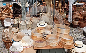 Hats and basketry