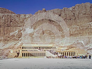 Hatshepput temple in Deir el-Bahari ,Egypt